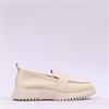 Wonders Flexfly Slip On Chunky Loafer - Cream Leather
